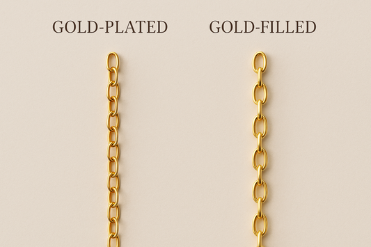 Gold-Plated vs. Gold-Filled Jewelry