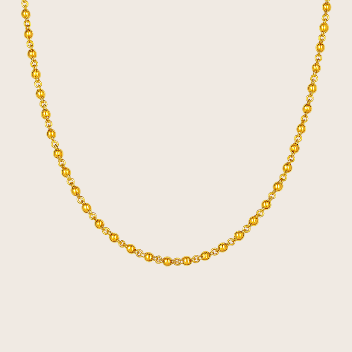 18k gold plated chain